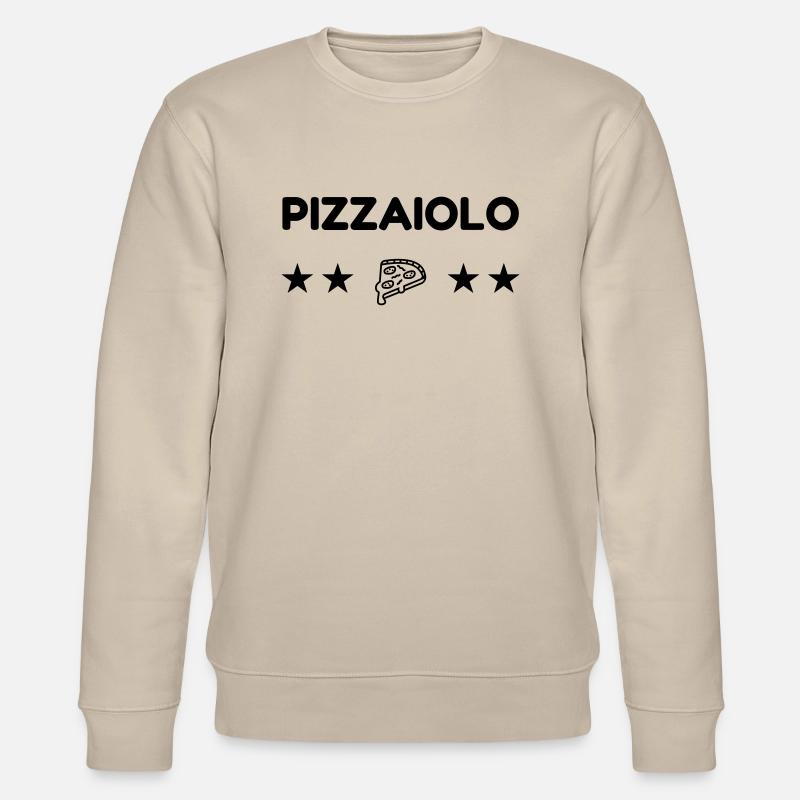 Pizza / Pizzaiolo / Pizza Chef / Pizzachef - Stanley/Stella CHANGER Unisex Organic Sweatshirt - beige