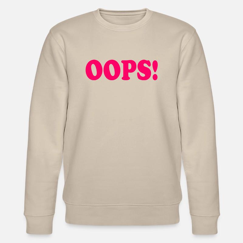 Oops - Sweat bio CHANGER Stanley/Stella Unisexe - beige