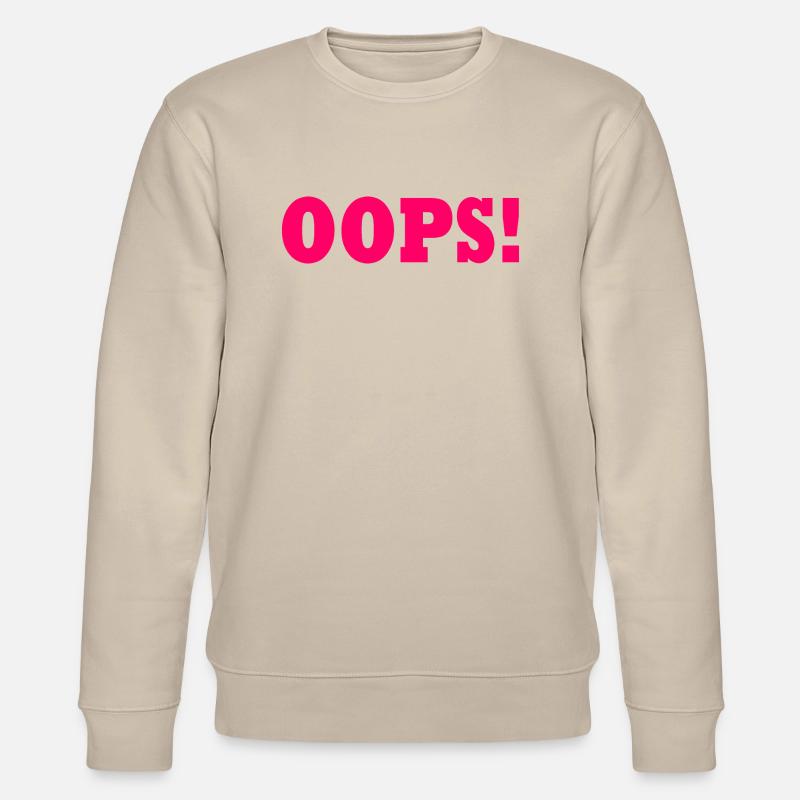 Oops - Sweat bio CHANGER Stanley/Stella Unisexe - beige