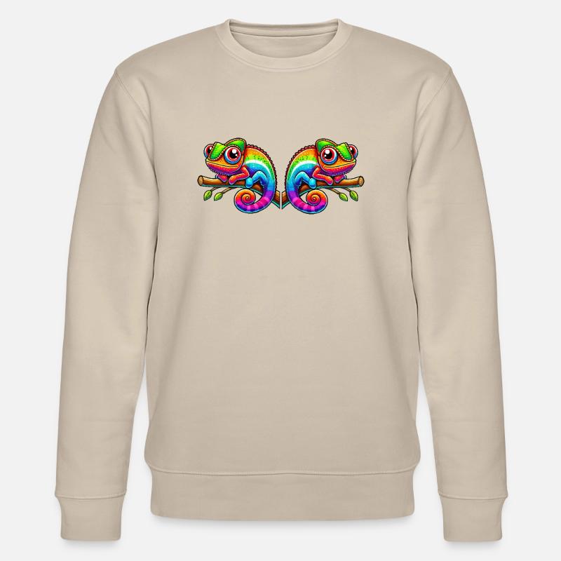 Bande dessinée Caméléon 2 - Sweat bio CHANGER Stanley/Stella Unisexe - beige