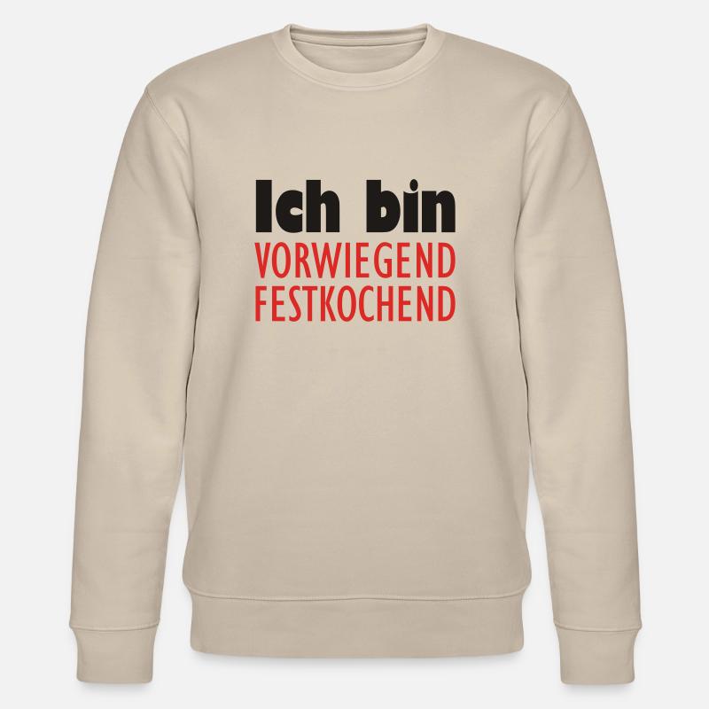 festkochend - Stanley/Stella Unisex Bio-Sweatshirt CHANGER  - Beige