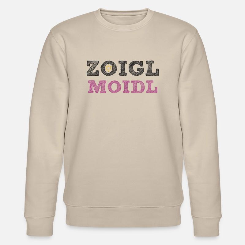 Zoigl Moidl - Stanley/Stella Unisex Bio-Sweatshirt CHANGER  - Beige