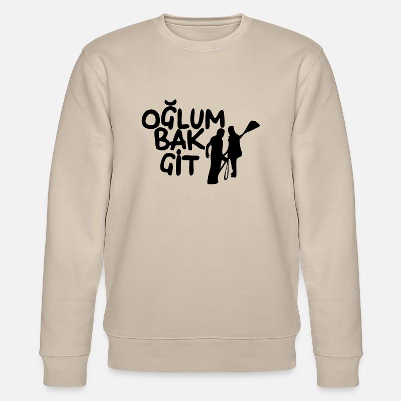 Oglum bak git - Stanley/Stella Unisex Bio-Sweatshirt CHANGER  - Beige