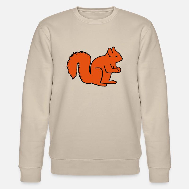 Squirrel - Stanley/Stella CHANGER Unisex Organic Sweatshirt - beige