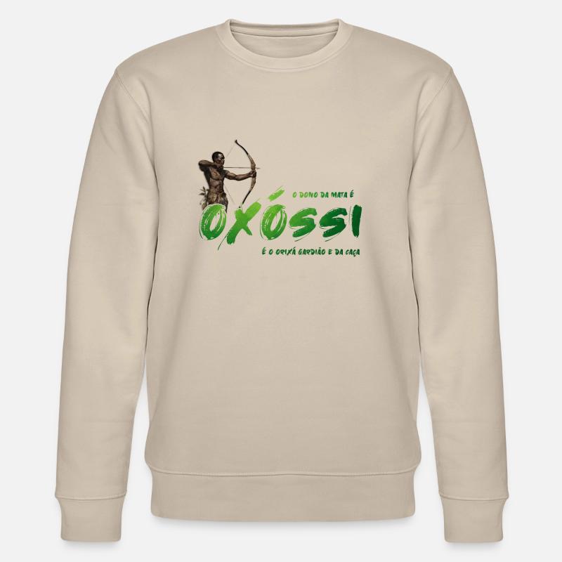 Oxóssi - Stanley/Stella Unisex Bio-Sweatshirt CHANGER  - Beige