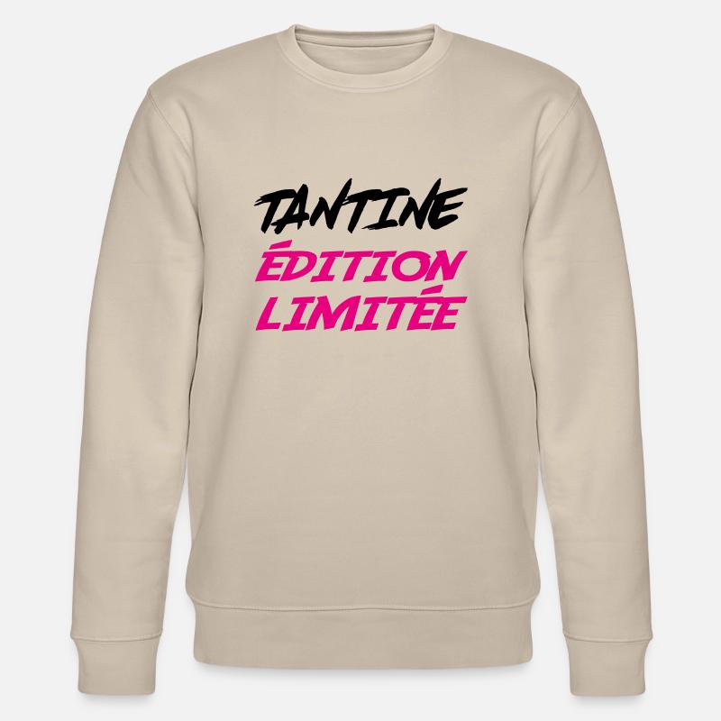 TANTINE édition limitée - Sweat bio CHANGER Stanley/Stella Unisexe - beige
