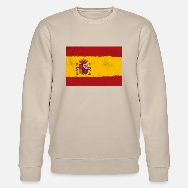 Drapeau de l’Espagne - Sweat bio CHANGER Stanley/Stella Unisexe - beige