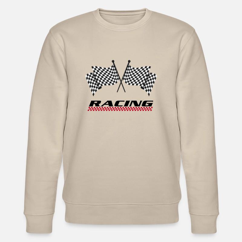RACING - Course auto - Sweat bio CHANGER Stanley/Stella Unisexe - beige