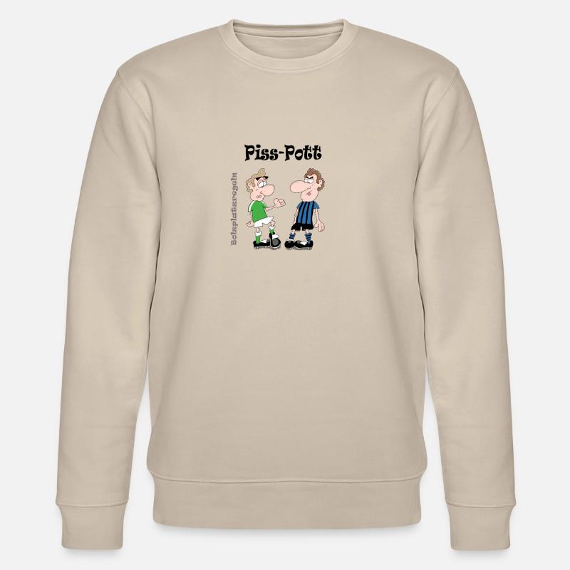 Piss-Pott - Stanley/Stella Unisex Bio-Sweatshirt CHANGER - Beige