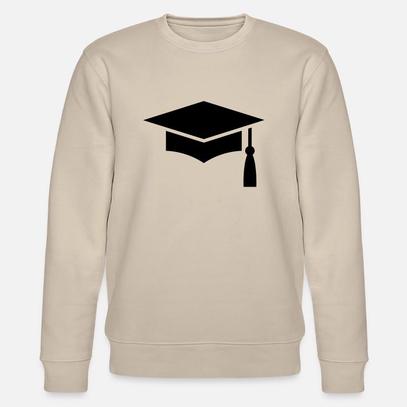 Graduation Cap - Stanley/Stella Unisex Bio-Sweatshirt CHANGER  - Beige