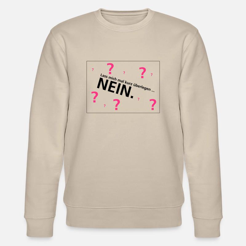 ueberlegen - Stanley/Stella Unisex Bio-Sweatshirt CHANGER - Beige