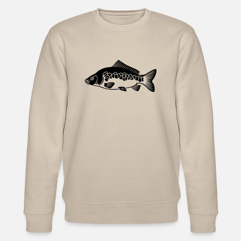 Carp (Carp) - Stanley/Stella CHANGER Unisex Organic Sweatshirt - beige