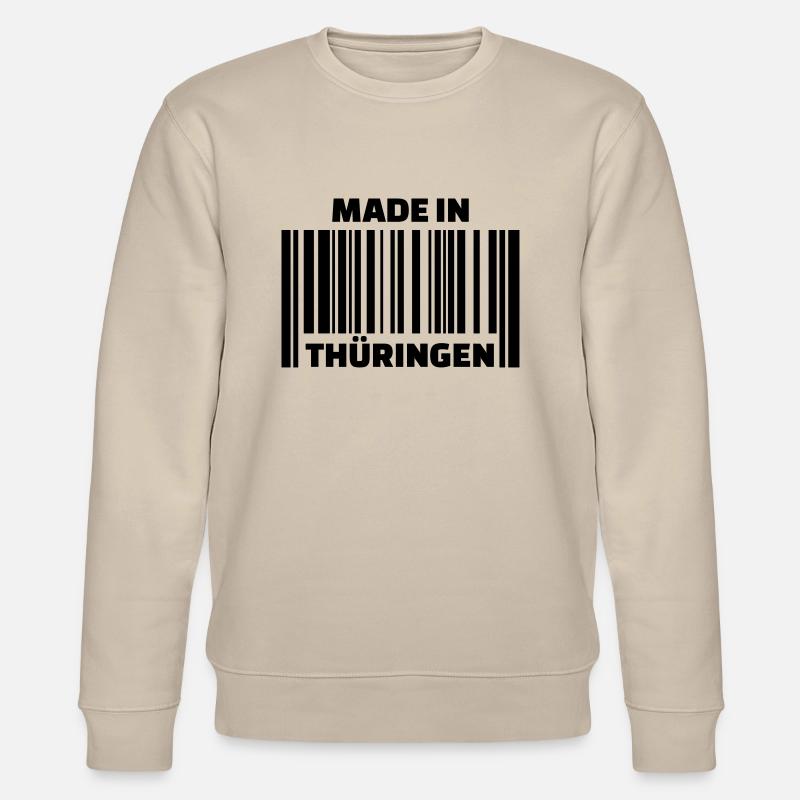 Thüringen - Stanley/Stella Unisex Bio-Sweatshirt CHANGER  - Beige