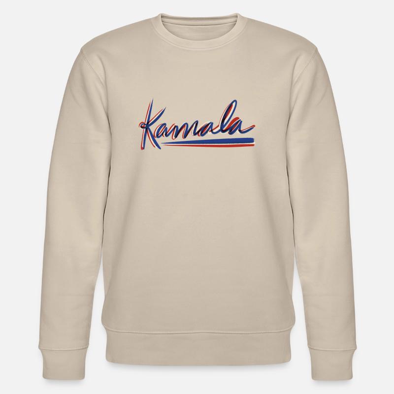 Kamala 2024 - Stanley/Stella Unisex Bio-Sweatshirt CHANGER  - Beige