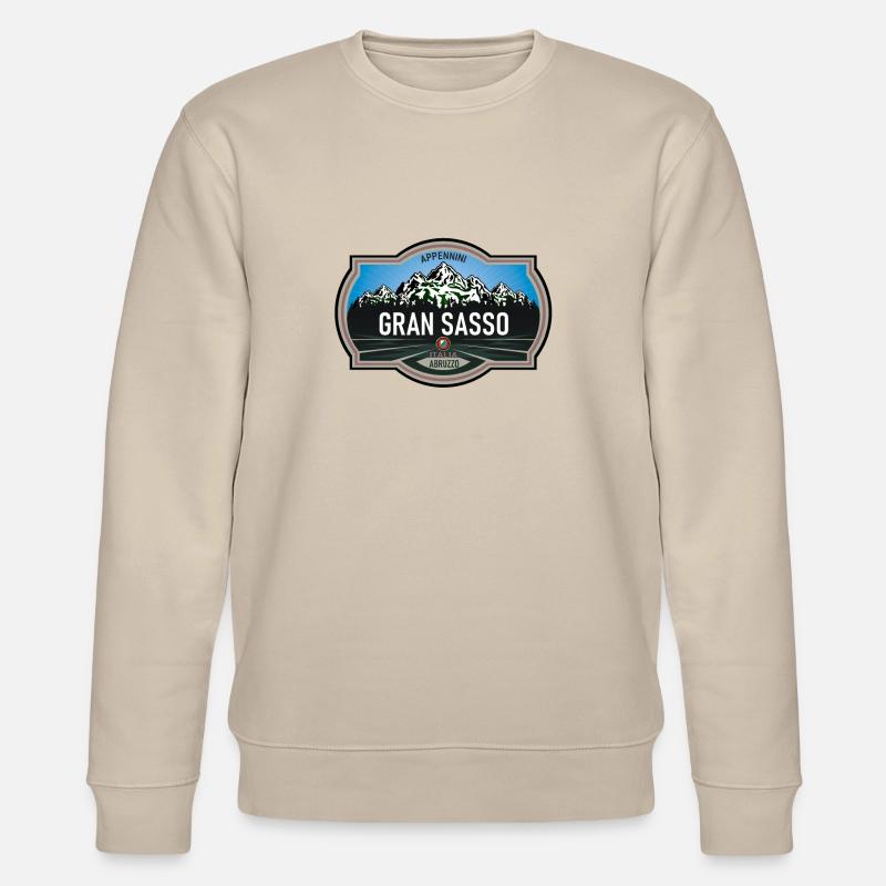 Gran Sasso Abruzzen - Stanley/Stella Unisex Bio-Sweatshirt CHANGER  - Beige