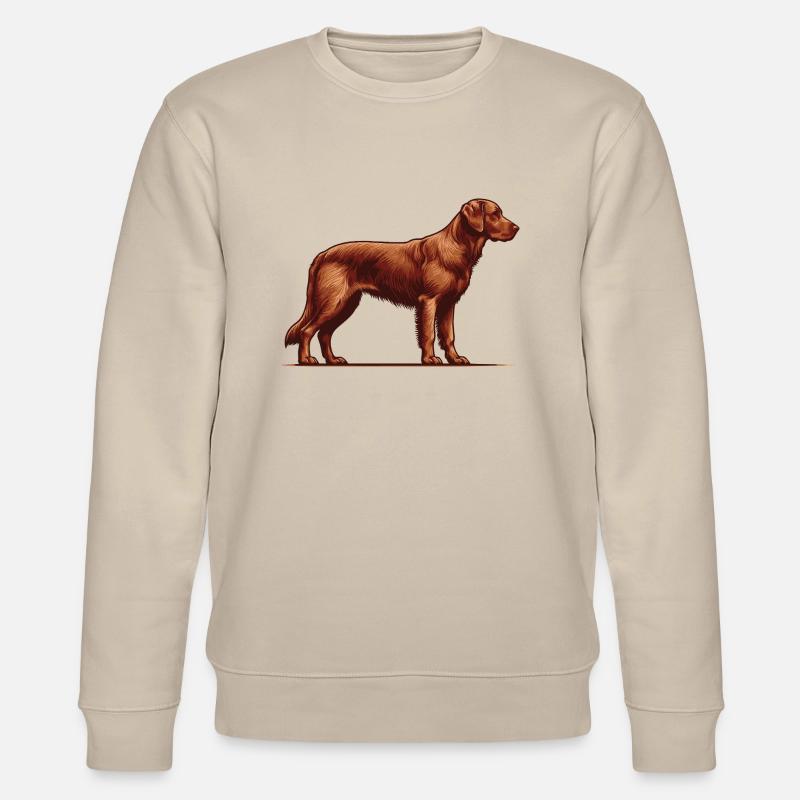 Chesapeake Bay Retriever - Stanley/Stella Unisex Bio-Sweatshirt CHANGER  - Beige