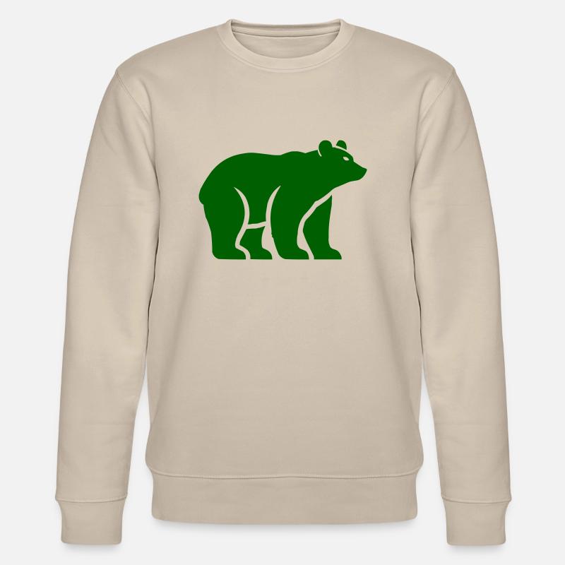 baer - Stanley/Stella Unisex Bio-Sweatshirt CHANGER  - Beige