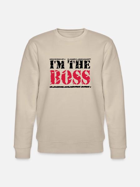 I'm the Boss - Sweat bio CHANGER Stanley/Stella Unisexe - beige