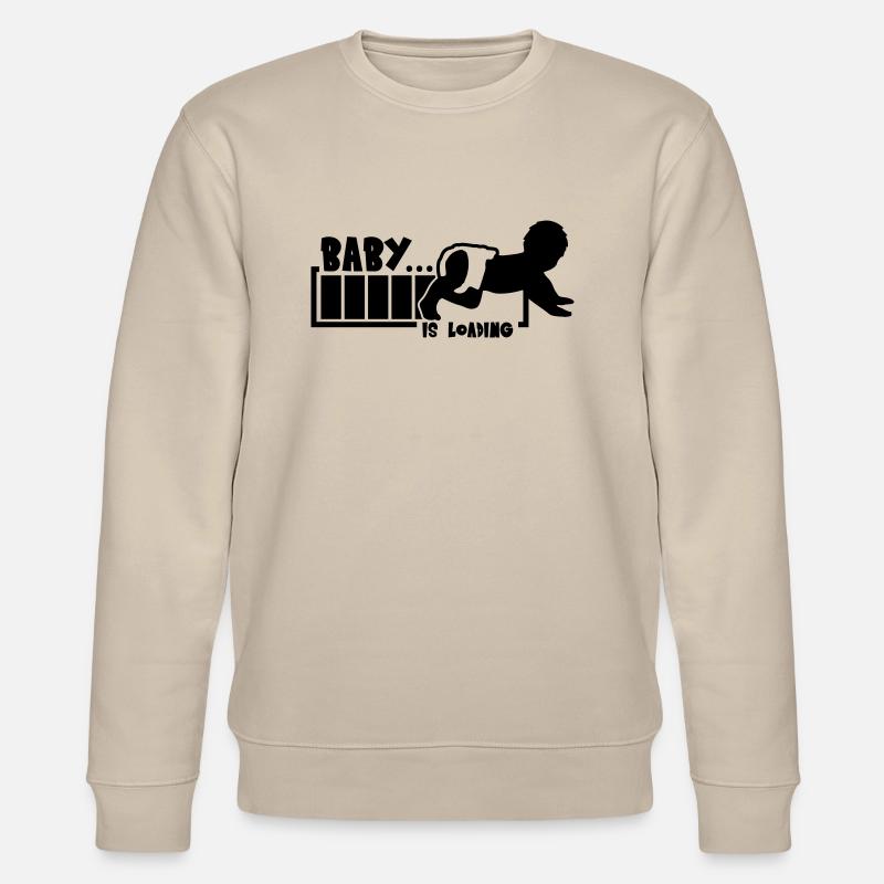 Baby Is Loading - Sweat bio CHANGER Stanley/Stella Unisexe - beige