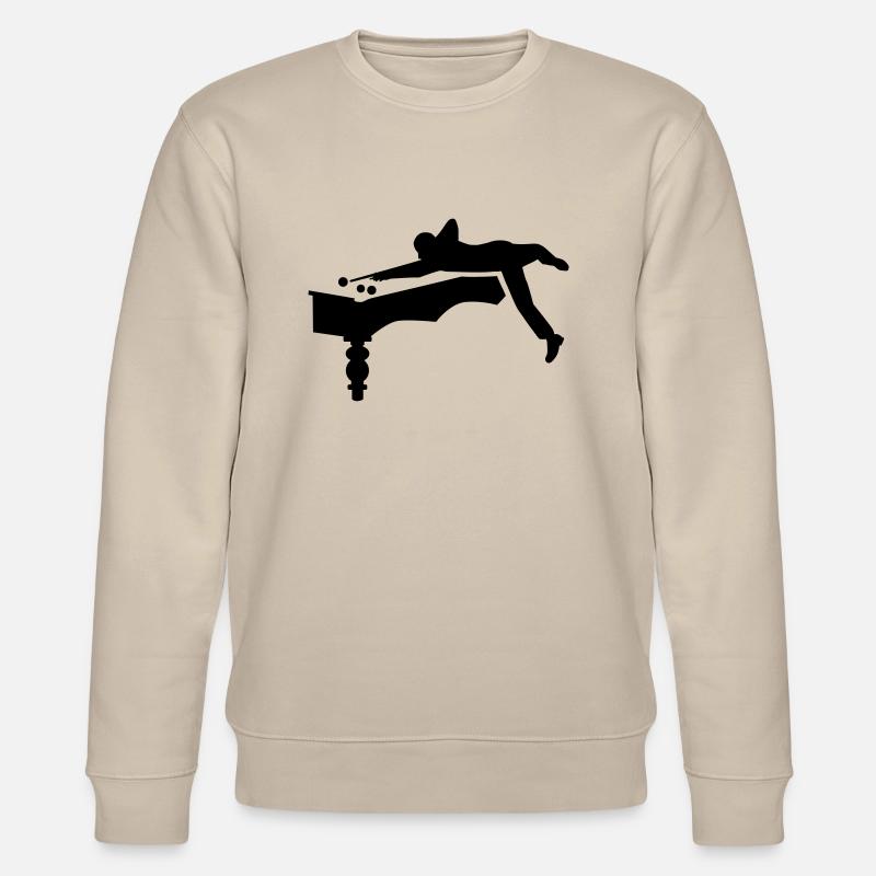 Billard - Stanley/Stella Unisex Bio-Sweatshirt CHANGER  - Beige