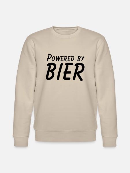 powered by bier - Stanley/Stella Unisex Bio-Sweatshirt CHANGER - Beige