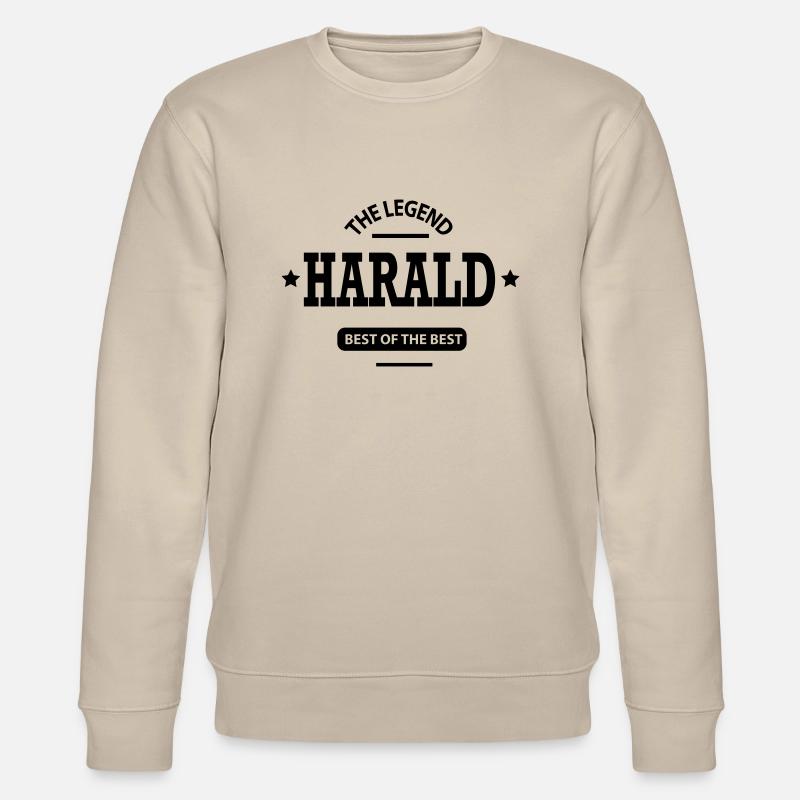 harald - Stanley/Stella Unisex Bio-Sweatshirt CHANGER - Beige
