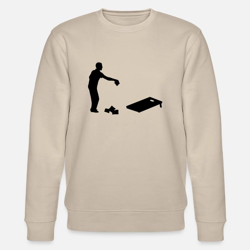 Cornhole - Stanley/Stella CHANGER Unisex Organic Sweatshirt - beige