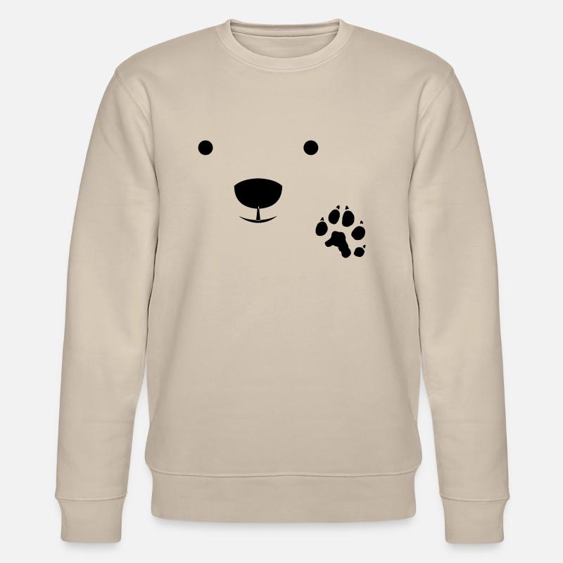 Polar Bear - Sweat bio CHANGER Stanley/Stella Unisexe - beige