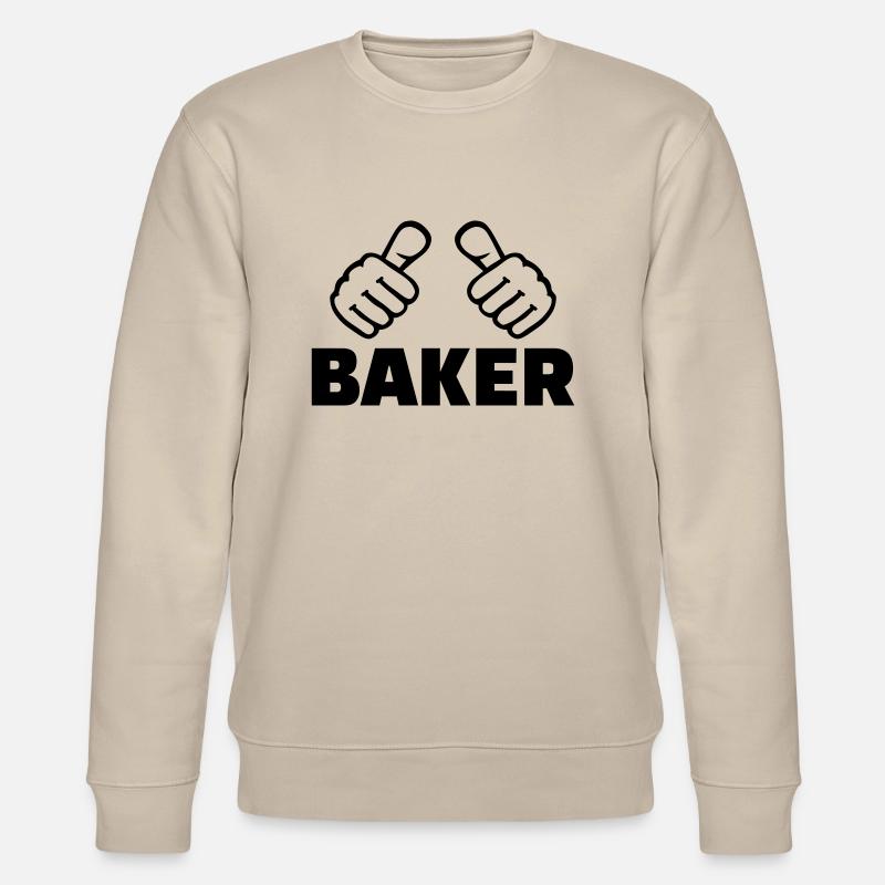Bäcker - Stanley/Stella Unisex Bio-Sweatshirt CHANGER  - Beige