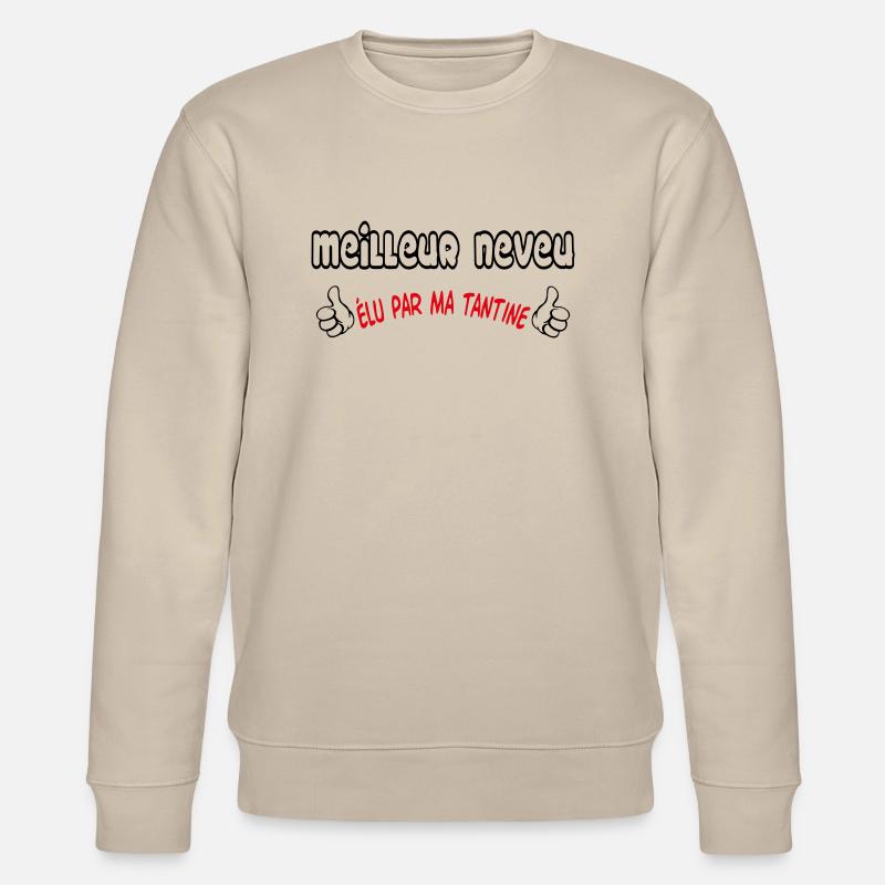 Beste nevø - Stanley/Stella CHANGER økologisk unisex-sweatshirt - beige
