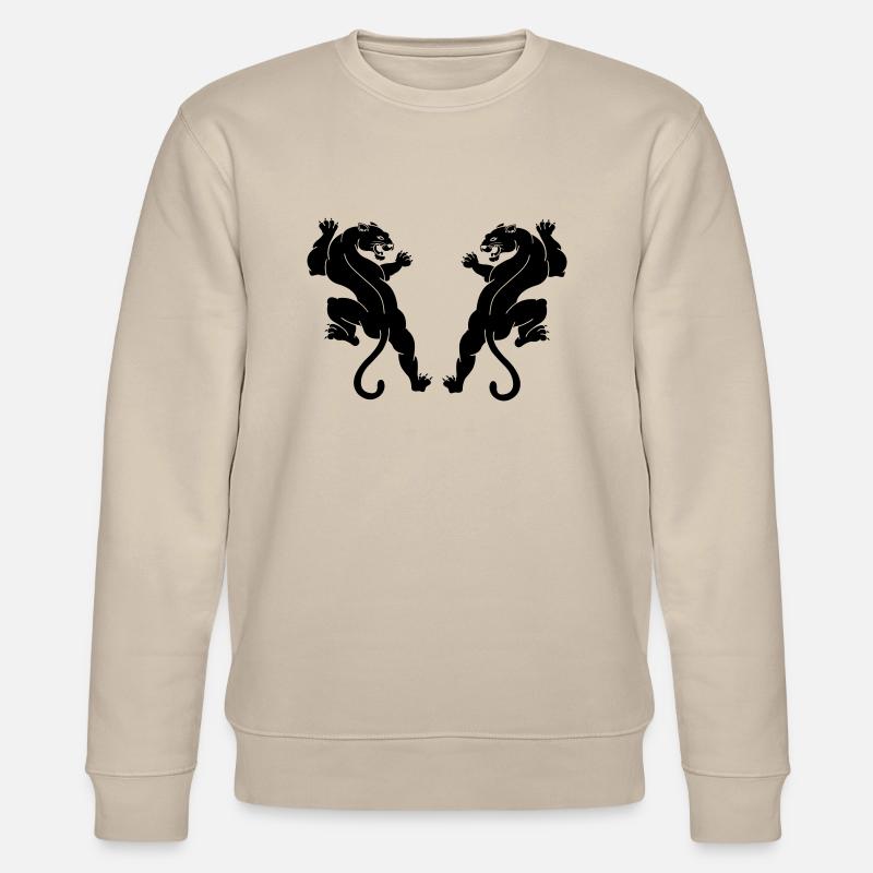 black panthers - Stanley/Stella Unisex Bio-Sweatshirt CHANGER  - Beige