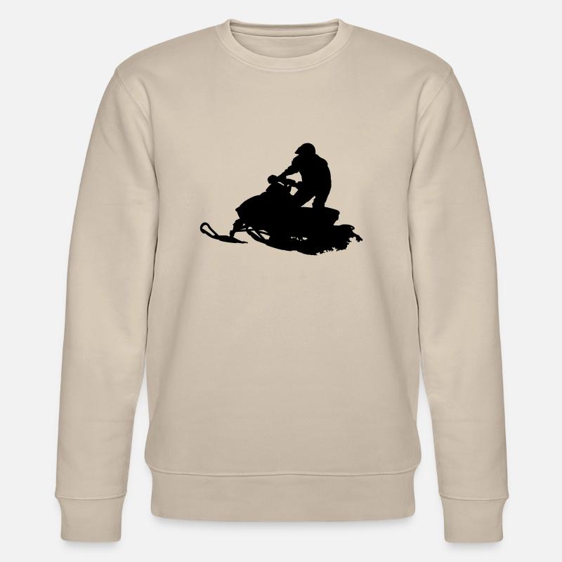 Snowmobile - Stanley/Stella Unisex Bio-Sweatshirt CHANGER  - Beige