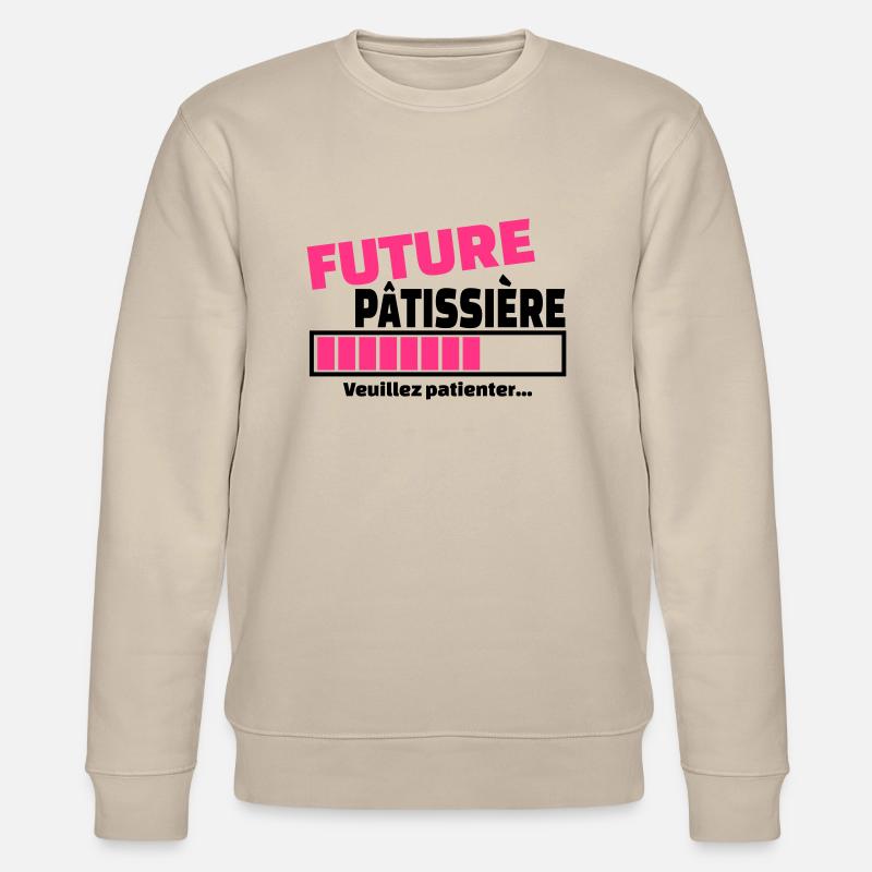 future patissiere - Sweat bio CHANGER Stanley/Stella Unisexe - beige