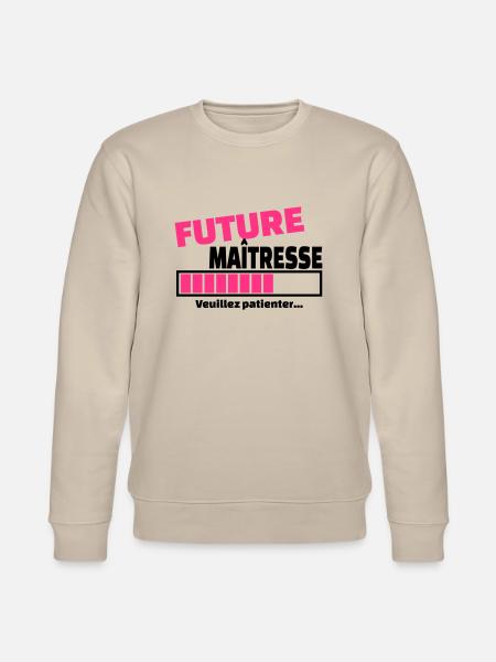 future maîtresse - Sweat bio CHANGER Stanley/Stella Unisexe - beige