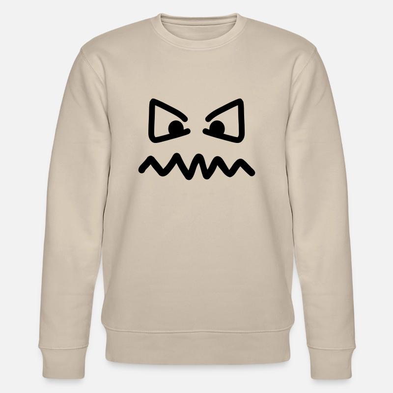Eyes Face - Stanley/Stella CHANGER Unisex Organic Sweatshirt - beige