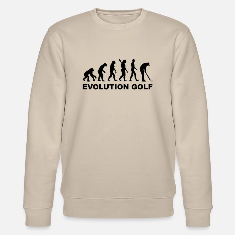 Evolution Golf - Sweat bio CHANGER Stanley/Stella Unisexe - beige