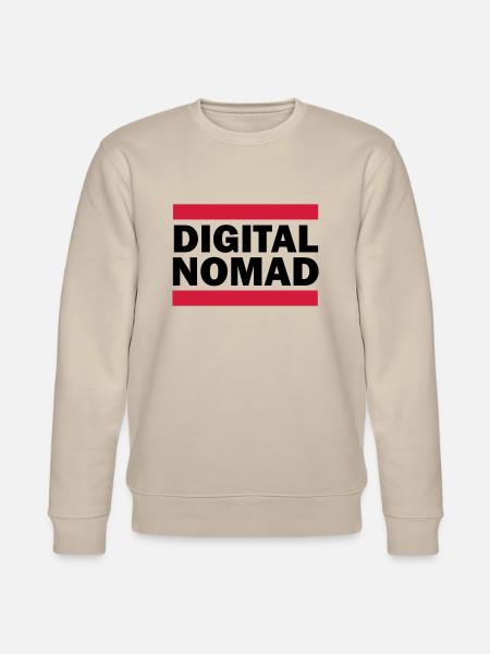 Digital Nomad - Stanley/Stella CHANGER Unisex Organic Sweatshirt - beige