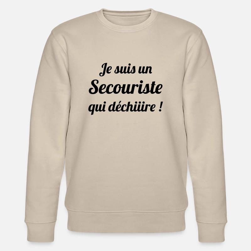 Secourisme / Secouriste / Secours / Secourir - Sweat bio CHANGER Stanley/Stella Unisexe - beige