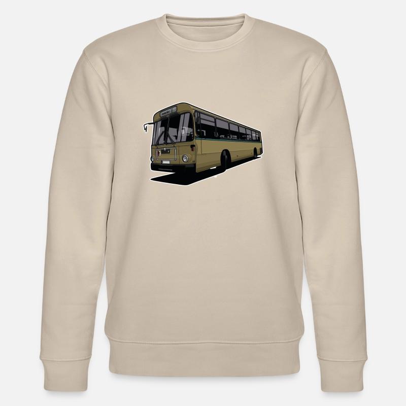 Oldtimer Bus // Illustration - Stanley/Stella Unisex Bio-Sweatshirt CHANGER  - Beige