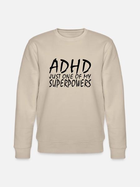 ADHD - Stanley/Stella CHANGER Unisex Organic Sweatshirt - beige