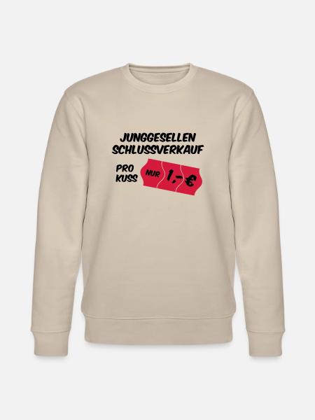 Bachelor Sale - Stanley/Stella CHANGER Unisex Organic Sweatshirt - beige