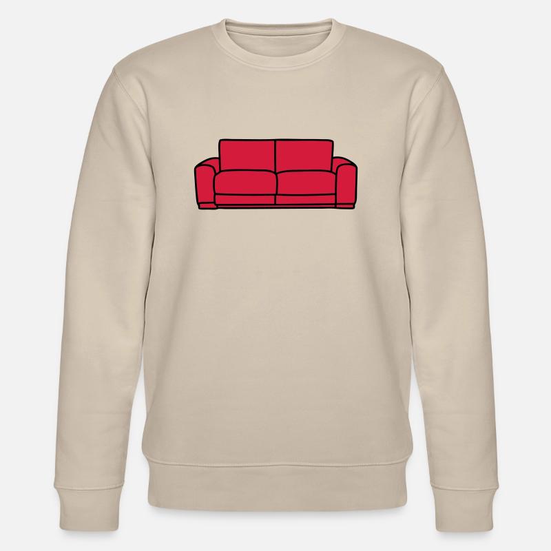 Sofa - Stanley/Stella Unisex Bio-Sweatshirt CHANGER  - Beige