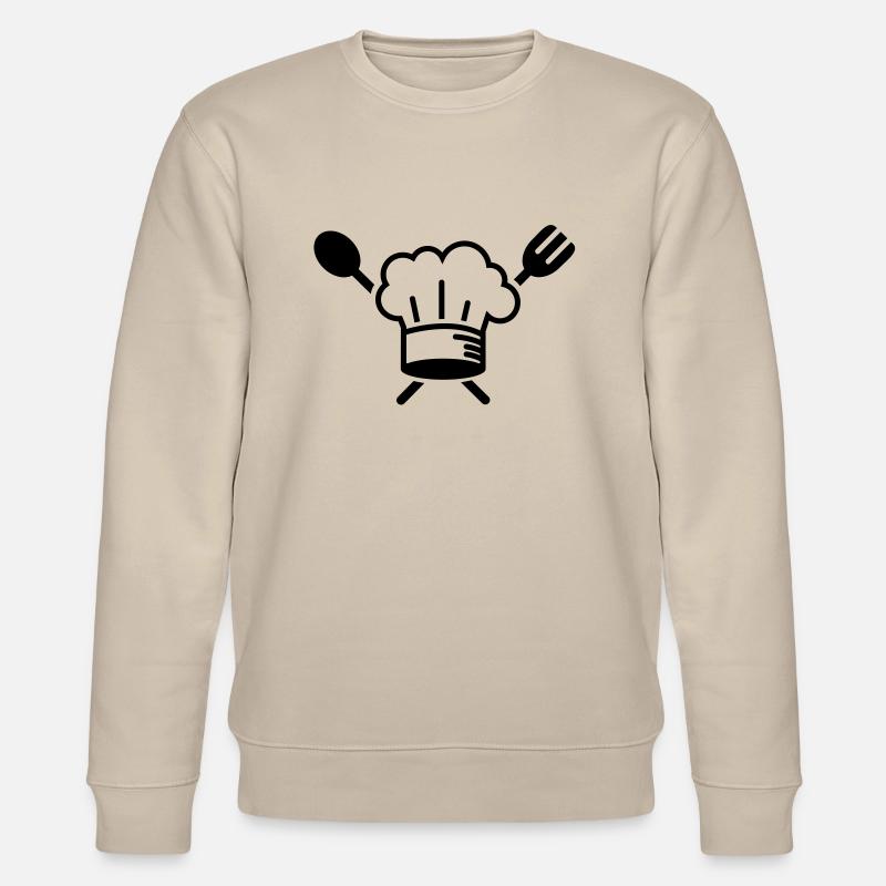 koch_1__f1 - Stanley/Stella Unisex Bio-Sweatshirt CHANGER  - Beige