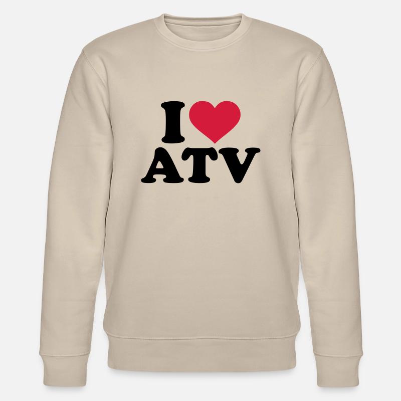ATV - Stanley/Stella Unisex Bio-Sweatshirt CHANGER  - Beige