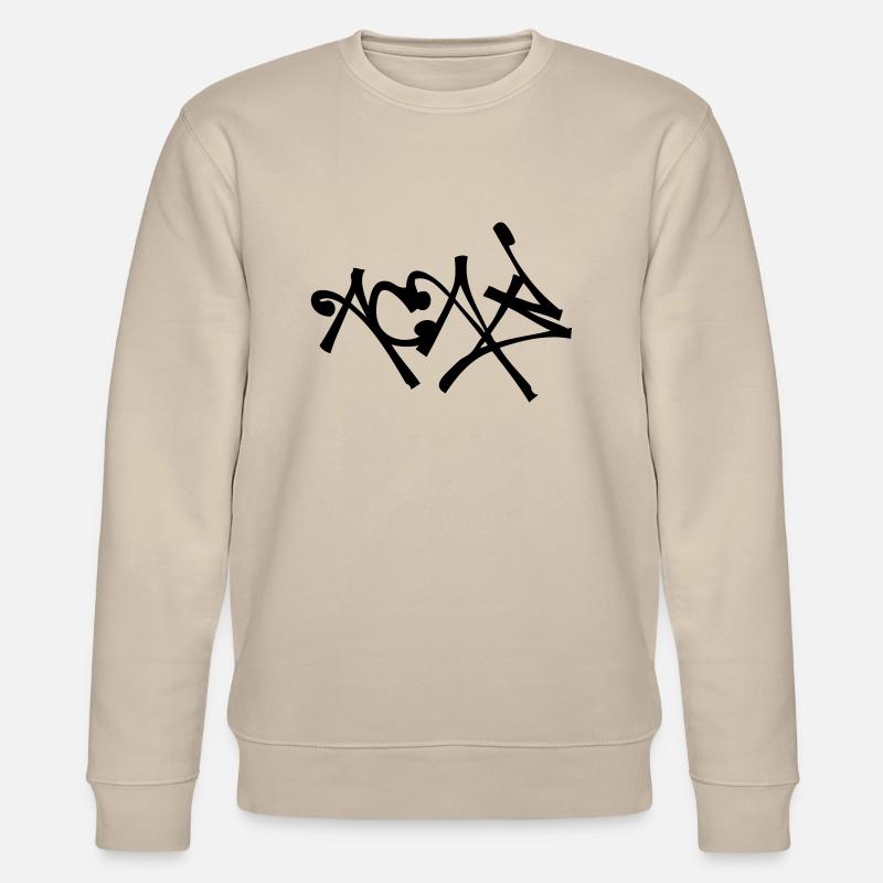 ACAB Day Style du graffiti - Sweat bio CHANGER Stanley/Stella Unisexe - beige