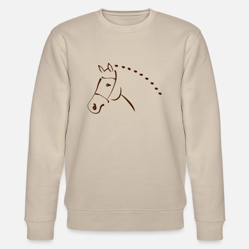Cheval - Sweat bio CHANGER Stanley/Stella Unisexe - beige