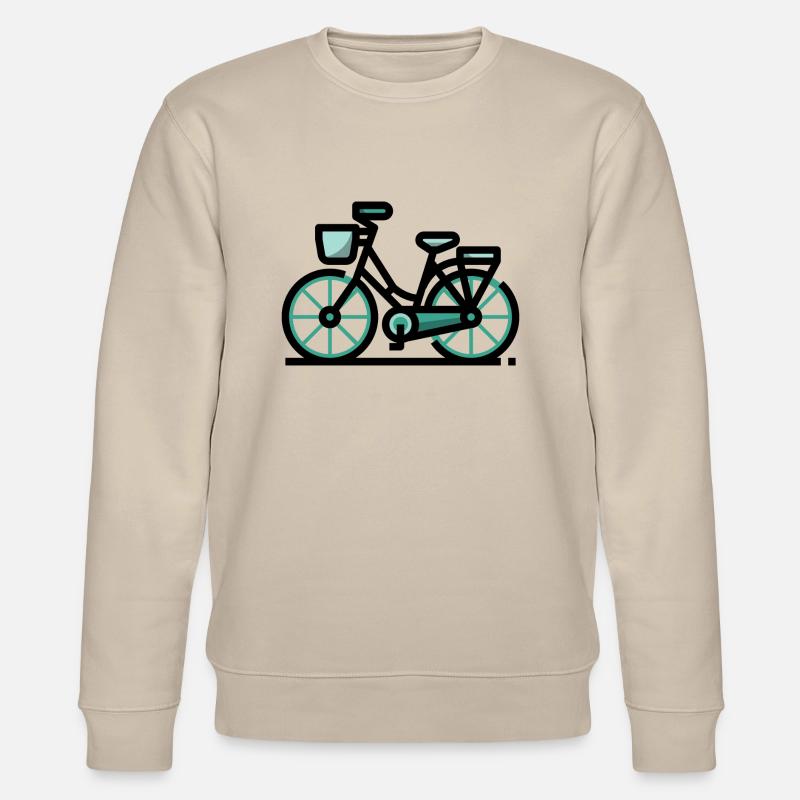 bicycle - Stanley/Stella Unisex Bio-Sweatshirt CHANGER  - Beige