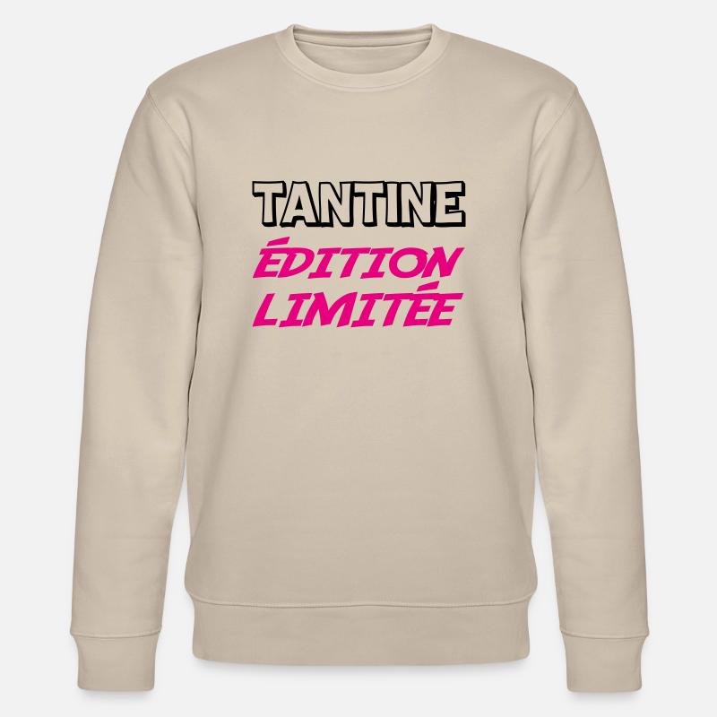 TANTINE édition limitée - Sweat bio CHANGER Stanley/Stella Unisexe - beige