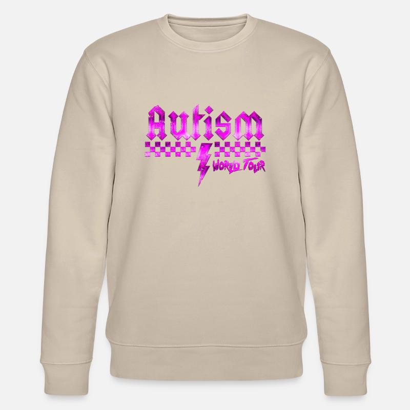 Autismus-Bewusstsein: anders, anders, besser - Stanley/Stella Unisex Bio-Sweatshirt CHANGER  - Beige