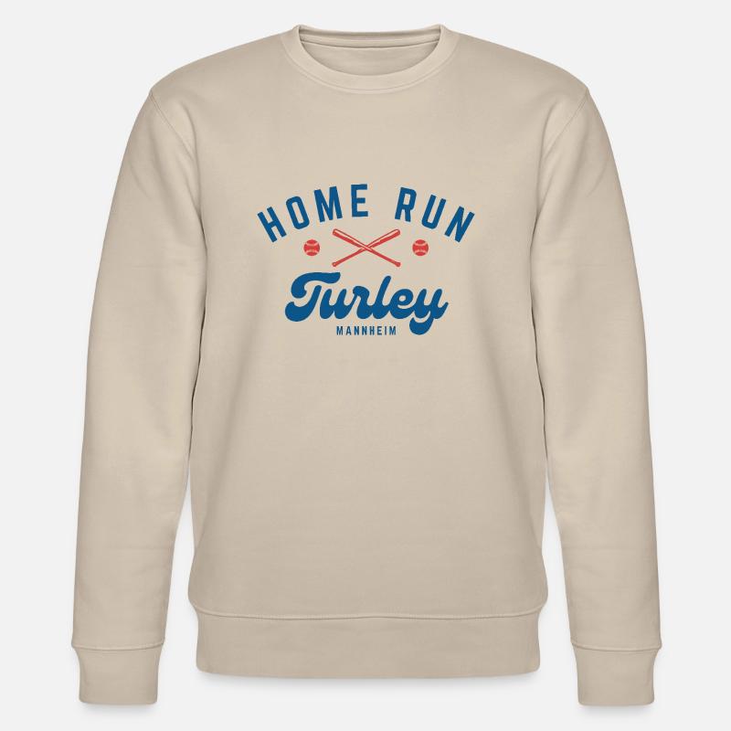 H.O.M.E RUN TURLEY MANNHEIM - Stanley/Stella Unisex Bio-Sweatshirt CHANGER - Beige